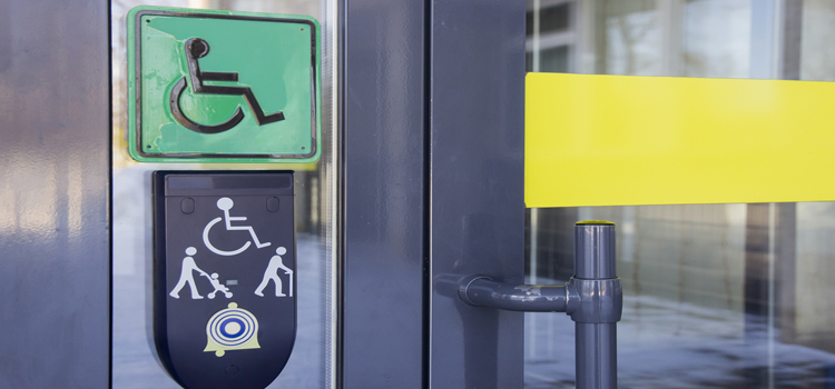 automatic handicap door opener in South Whittier