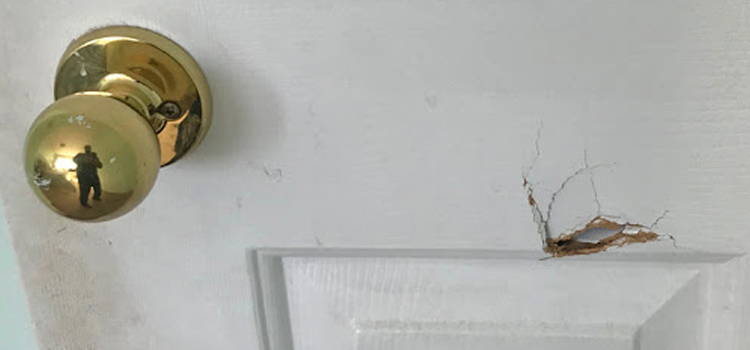 interior door hole repair South Whittier